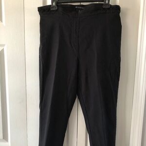 Zac & Rachel Black Pull-on Capris, 16, VGUC